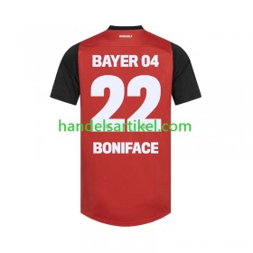 Bayer 04 Leverkusen Victor Boniface 22 Heim Trikotsatz 2024/25 Kurzarm